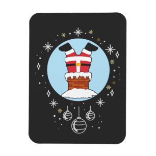 Magnet Flexible Père Noël Jolly Hohoho