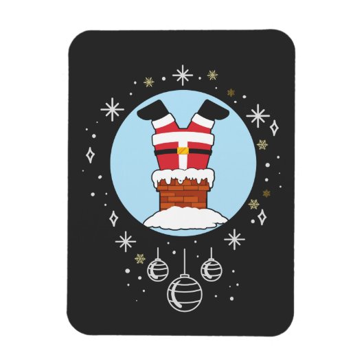 Magnet Flexible Père Noël Jolly Hohoho (Vertical)