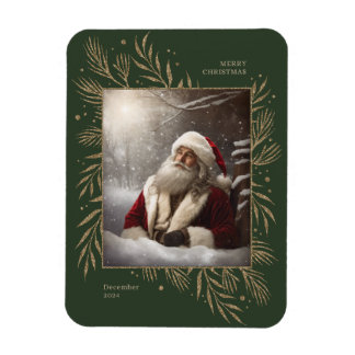 Magnet Flexible Père Noël le soir de Noël
