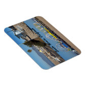 Magnet Flexible Père Noël Monica Beach Californie (Côté Droit)