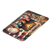 Magnet Flexible Père Noël par foyer Noël Stockage (Côté Gauche)