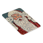 Magnet Flexible Père Noël Surpris (Côté Droit)