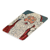 Magnet Flexible Père Noël Surpris (Côté Gauche)