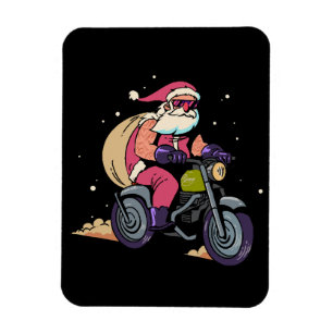 Magnet Flexible Père Noël vilain
