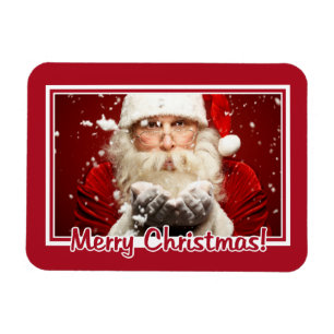 Magnet Flexible Père Noël / VOS photos personnalisées aimant Noël