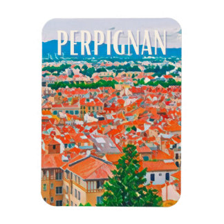 Magnet Flexible Perpignan Photo Vintage