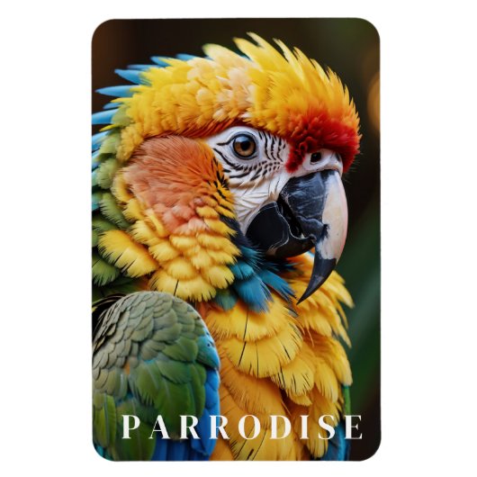 Magnet Flexible Perroquet (Vertical)