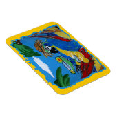 Magnet Flexible Perroquet de fête (Côté Droit)