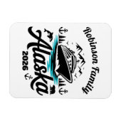 Magnet Flexible Personalized Alaska Cruise Door Marker (Horizontal)