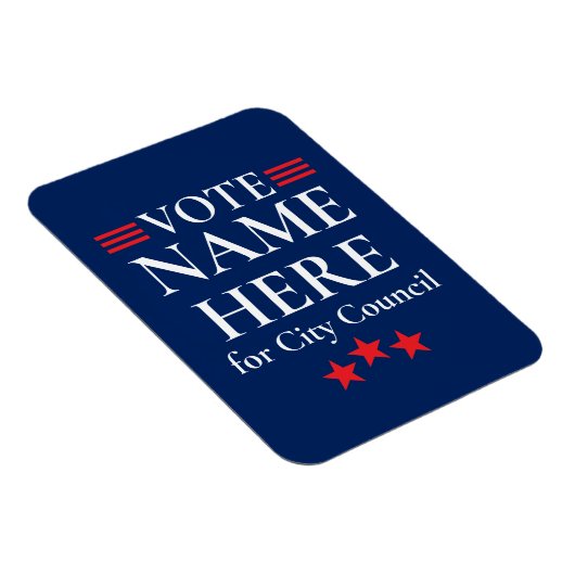 Magnet Flexible Personalized Campaign Election (Côté Droit)