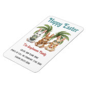 Magnet Flexible Personalized Happy Easter Cruise Door (Côté Gauche)