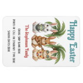Magnet Flexible Personalized Happy Easter Cruise Door (Horizontal)