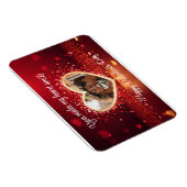 Magnet Flexible Personalized Heart Photo Frame (Côté Droit)