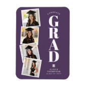 Magnet Flexible Personalized Modern School College Graduation  (Vertical)