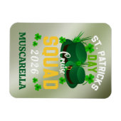 Magnet Flexible Personalized St. Patrick's Day Cruise Squad Door (Horizontal)
