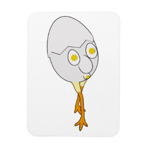 Magnet Flexible Personnage d'œuf original RG & RA Design mignon
