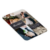 Magnet Flexible Personnalisable Collage photo mariage de automne (Côté Droit)
