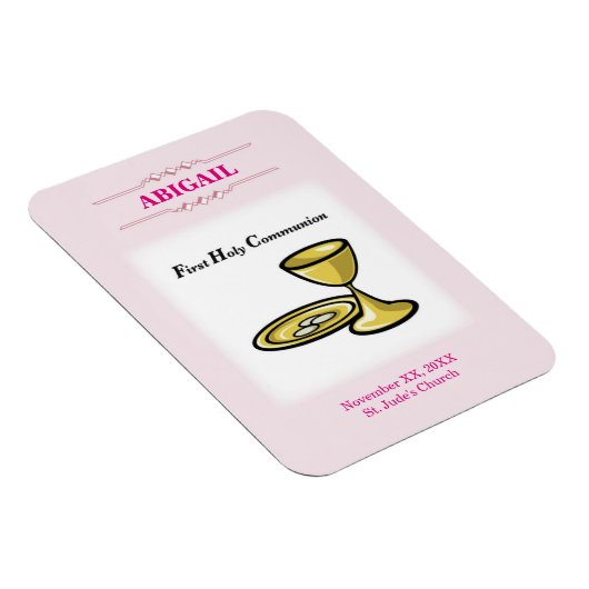 Magnet Flexible Personnalisable, Corps et Sang de Communion de fil (Côté Droit)