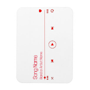 Magnet Flexible Personnalisable votre musique préférée