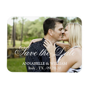 Magnet Flexible Personnalisé "Enregistrer la date"