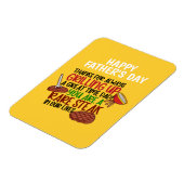Magnet Flexible Personnalisé Funny Grill Chef Papa (Côté Gauche)