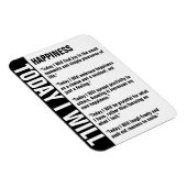 Magnet Flexible Personnaliser de rappel des objectifs de soins du (Côté Droit)