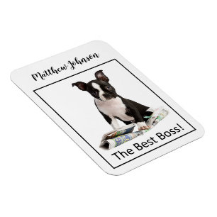 Magnet Flexible Personnaliser le journal de chien pour la fête du