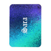 Magnet Flexible Personnaliser le nom et les couleurs dans l'aimant (Vertical)