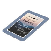 Magnet Flexible Personnaliser les fêtes d'Ordination du 25e annive (Côté Gauche)