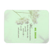 Magnet Flexible Personnaliser, Merci de jour de reconnaissance de (Horizontal)