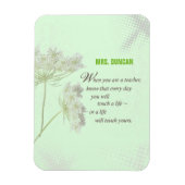 Magnet Flexible Personnaliser, Merci de jour de reconnaissance de (Vertical)