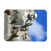Magnet Flexible Personnaliser Monument National du Mont Rushmore (Horizontal)