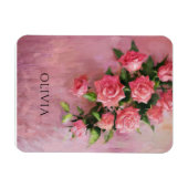 Magnet Flexible Personnaliser Un rêve dans les tons rose (Horizontal)