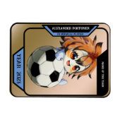 Magnet Flexible Personnaliser une carte sport (Horizontal)