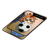 Magnet Flexible Personnaliser une carte sport (Côté Gauche)