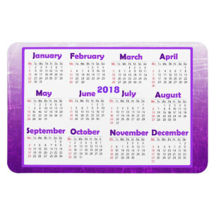 Magnet Flexible Personnalisez ce calendrier de mini réfrigérateur 
