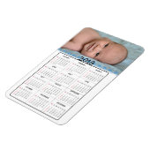 Magnet Flexible Personnalisez ce calendrier de mini réfrigérateur (Côté Gauche)