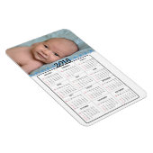 Magnet Flexible Personnalisez ce calendrier de mini réfrigérateur (Côté Droit)