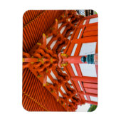 Magnet Flexible Perspective ascendante de la pagode, Miyajima (Vertical)