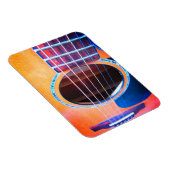 Magnet Flexible Perspective guitare acoustique Couleurs de la musi (Côté Droit)