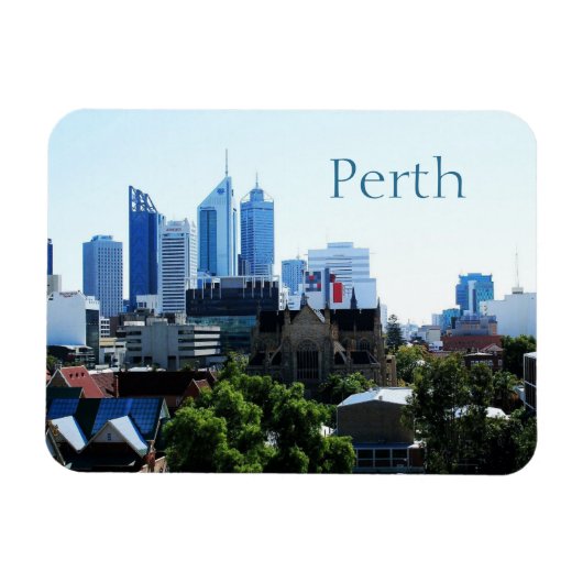 Magnet Flexible Perth, Australie occidentale, Skyline (Horizontal)