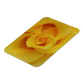 Magnet Flexible Pétales romantiques de rose jaune (Côté Gauche)