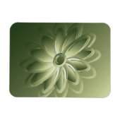 Magnet Flexible pétales verts (Horizontal)