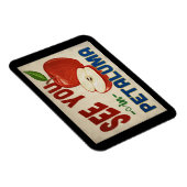 Magnet Flexible Petaluma California Apple - Vintage voyage (Côté Droit)