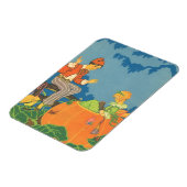 Magnet Flexible Peter Peter Citrouille Mangeur, rime de la pépiniè (Côté Gauche)