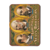 Magnet Flexible Peter Sells, Adam Forepaugh Et Lewis Sells (Vertical)