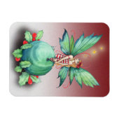 Magnet Flexible Petit aimant de fée de Noël (Horizontal)