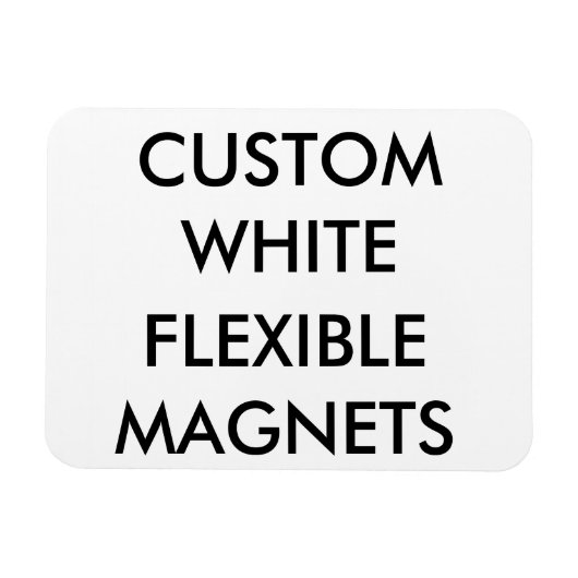 Magnet Flexible Petit aimant de réfrigérateur flexible personnalis (Horizontal)