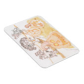 Magnet Flexible Petit aimant d'Halloween (Côté Droit)