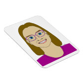 Magnet Flexible petit aimant fille (Côté Droit)